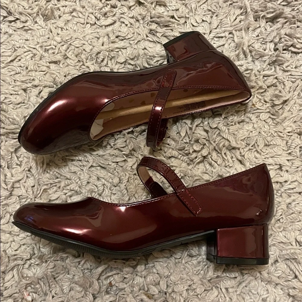 NIB Sonoma Goods For Life “Lizzyy” Burgundy Dress Shoes, Size 2
